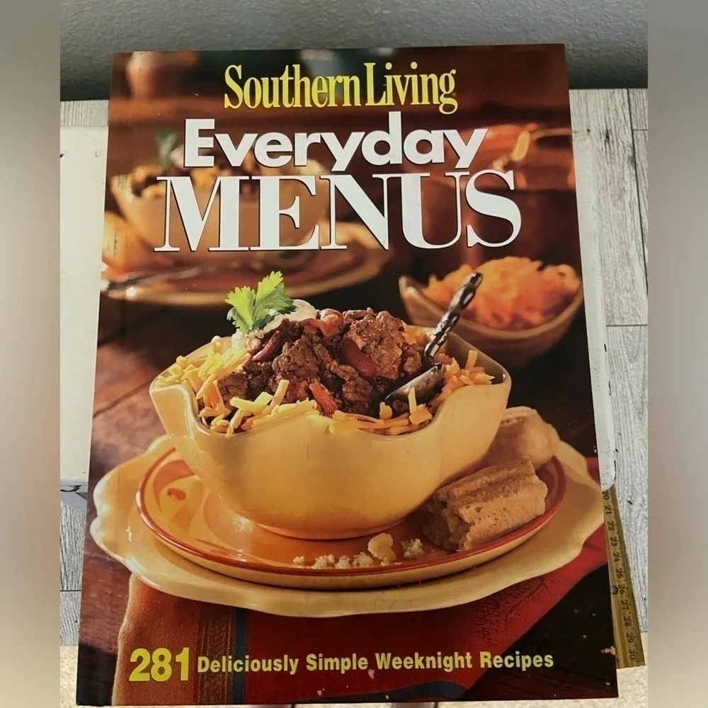 Vintage southern living cookbook